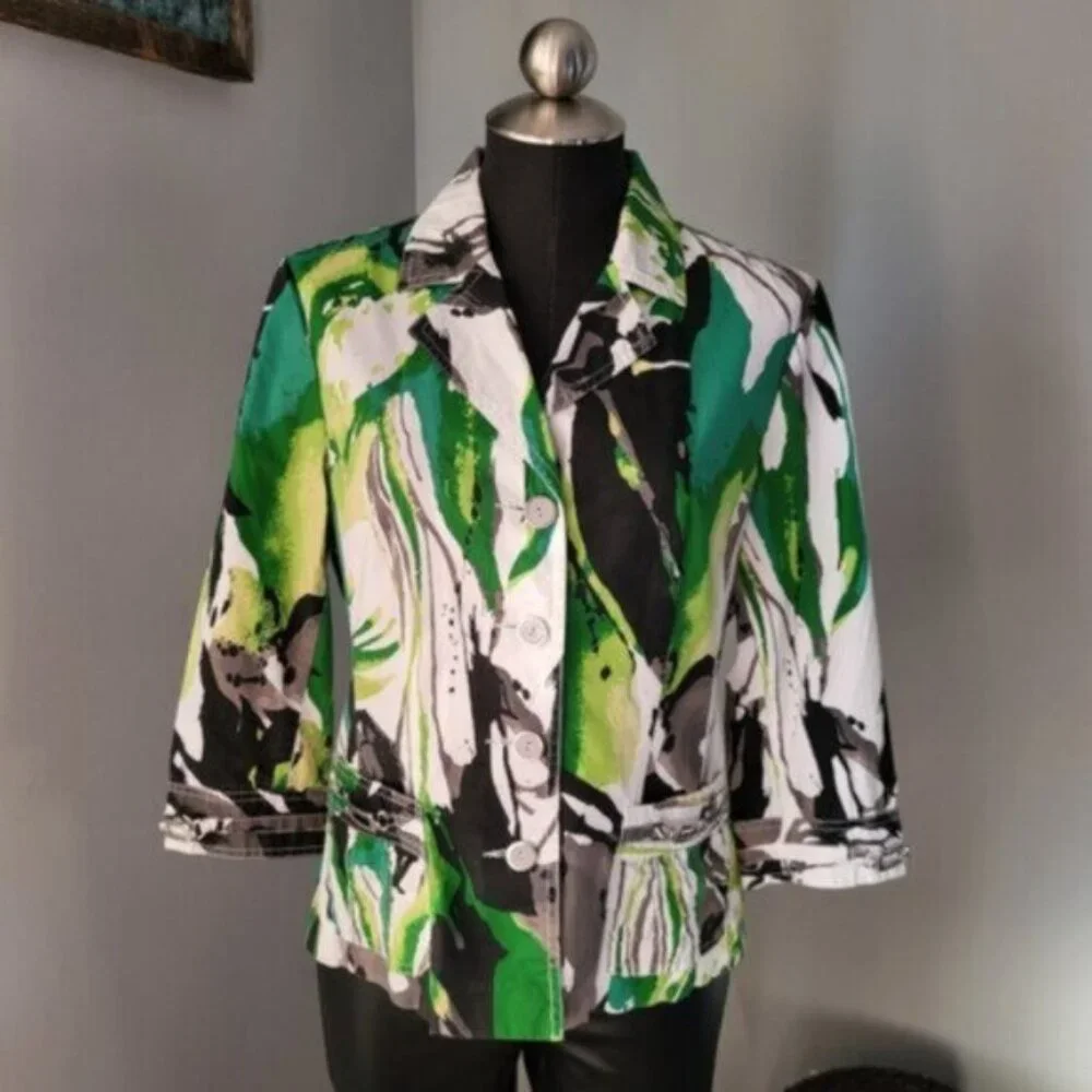 Spanner Spring Blazer Jacket Sz 8 - Picture 6 of 13